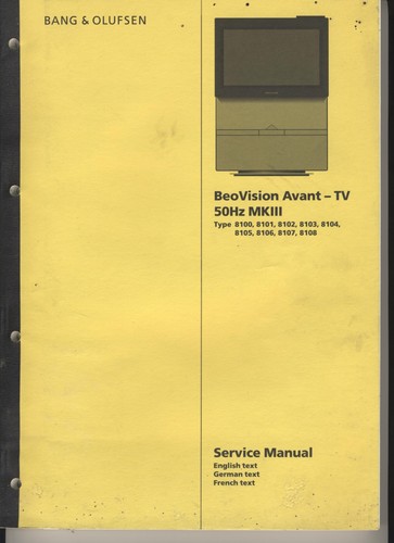 Bang olufsen beovision avant - &,